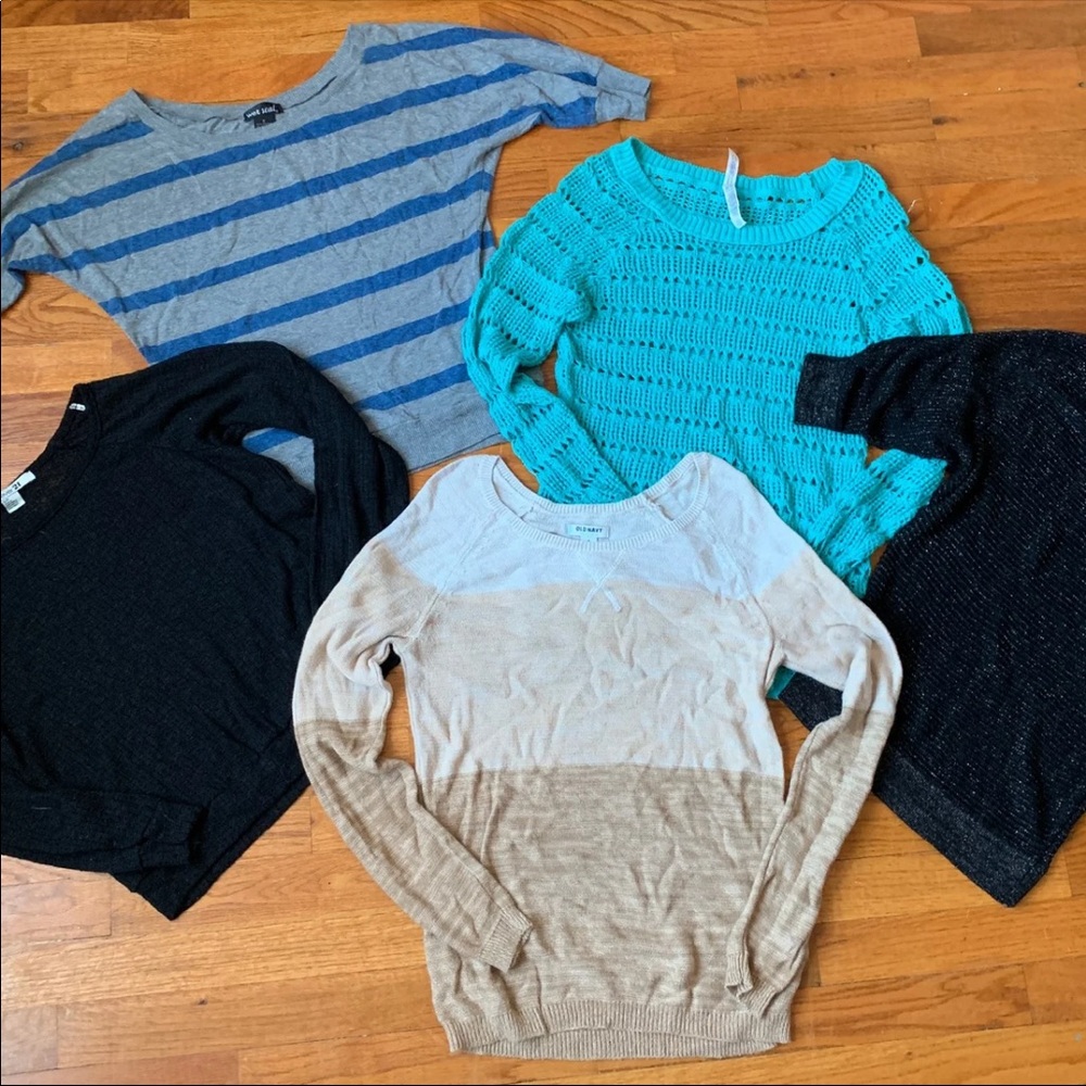 5 sweaters